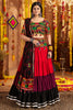 Glamorous Multi-Color Mirror Work Navratri Lehenga Choli With Dupatta