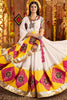Charming White Thread Work Cotton Navratri Special Lehenga Choli