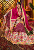 Attractive Multi-Color Leheriya Printed Cotton Navratri Lehenga Choli With Dupatta