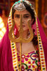 Attractive Multi-Color Leheriya Printed Cotton Navratri Lehenga Choli With Dupatta