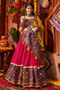 Impressive Multi-Color Thread Embroidered Cotton Navratri Special Lehenga Choli