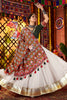 Tantalizing White Silk Traditional Lehenga Choli With Embroidered Dupatta