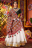 Tantalizing White Silk Traditional Lehenga Choli With Embroidered Dupatta