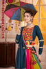 Amazing Teal Blue Mirror Work Cotton Navratri Special Lehenga Choli 