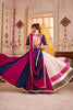Alluring Multi-Color Cotton Navratri Wear Lehenga With Kutchi Work Choli