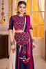 Alluring Multi-Color Cotton Navratri Wear Lehenga With Kutchi Work Choli
