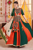 Rich Multi-Color Cotton Navratri Special Lehenga With Kutchi Work Choli