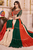 Precious Multi-Color Kutchi Work Cotton Navratri Wear Lehenga Choli