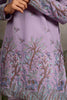 Wonderful Lavender Thread Embroidered Viscose Traditional Men Kurta