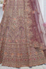 Astonishing Mauve Sequins Silk Wedding Wear Lehenga Choli With Dupatta