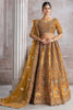 Beautiful Mustard Yellow Sequins Banarasi Silk Wedding Wear Lehenga Choli