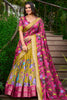 Lovable Mustard Kalamkari Print Dola Silk Function Wear Lehenga Choli