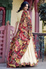 Lovely Off-White Embroidered Vichitra Silk Lehenga Choli With Dupatta