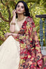 Lovely Off-White Embroidered Vichitra Silk Lehenga Choli With Dupatta