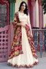 Lovely Off-White Embroidered Vichitra Silk Lehenga Choli With Dupatta