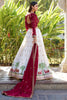 Pretty White Sequins Georgette Wedding Lehenga Choli With Dupatta