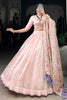 Incredible Light Pink Thread Embroidered Designer Lehenga Choli