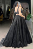 Attractive Black Satin Party Wear Lehenga With Pearl Work Blouse