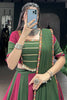 Bewitching Maroon Gota Patti Work Navratri Lehenga Choli With Dupatta