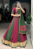 Bewitching Maroon Gota Patti Work Navratri Lehenga Choli With Dupatta