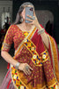 Dazzling Dusty Pink Kashmiri Printed Silk Lehenga Choli With Dupatta