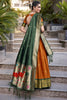 Alluring Orange Zari Weaving Paithani Silk Festival Wear Lehenga Choli