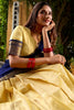 Charming Beige Zari Weaving Kanjivaram Festival Wear Half Saree Lehenga