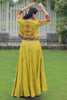 Amazing Parrot Green Gota-Patti Work Silk Festival Wear Lehenga Choli