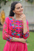 Captivating Pink Gota-Patti Work Silk Traditional Lehenga Choli