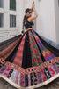 Dazzling Multi-Color Badhani Printed Georgette Navratri Lehenga Choli