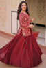 Adorable Maroon Silk Designer Lehenga With Zari Weaving Jacket