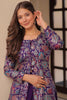 Fabulous Purple Silk Festival Wear Lehenga With Weaving Jacket