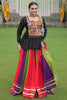 Lovely Multi-Color Rayon Navratri Special Pelpum Top With Lehenga