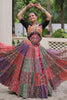 Graceful Multi-Color Digital Printed Cotton Navratri Special Lehenga Choli