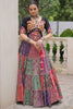 Graceful Multi-Color Digital Printed Cotton Navratri Special Lehenga Choli