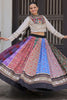 Desirable Multi-Color Digital Printed Cotton Navaratri Special Lehenga Choli