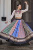 Desirable Multi-Color Digital Printed Cotton Navaratri Special Lehenga Choli