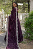 Captivating Wine Georgette Traditional Gown With Dupatta