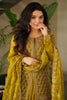 Bewitching Mehendi Green Beads Work Silk Sharara Suit With Dupatta