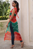 Fascinating Multi-Color Badhani Printed Georgette Festival Wear Kurti