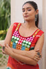 Fascinating Multi-Color Badhani Printed Georgette Festival Wear Kurti
