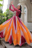 Magnificent Multi-Color Bandhani Printed Georgette Traditional Gown