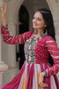 Magnificent Multi-Color Bandhani Printed Georgette Traditional Gown