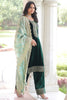 Awesome Green Sequins Embroidered Velvet Festival Wear Salwar Kameez
