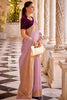 Adorable Lilac Weaving Tissue Silk Event Wear Saree With Blouse