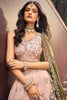 Beautiful Cream Sequins Rayon Reception Wear Lehenga Choli