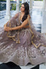 Breathtaking Brown Embroidered Net Wedding Wear Lehenga Choli