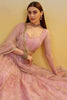 Beautiful Baby Pink Sequins Net Engagement Wear Lehenga Choli