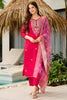 Enchanting Pink Sequins Viscose Festival Wear Pant Suit With Dupatta