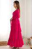 Marvelous Hot Pink Anarkali Suit With Banarsi Silk Dupatta